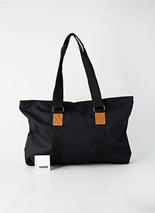 Sac fermeture zippée forme rectangulaire noir KATANA femme