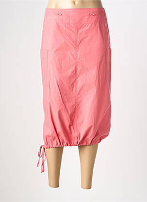 Jupe mi-longue taille normale rose ARMOR LUX femme