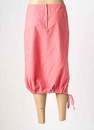 Jupe mi-longue taille normale rose ARMOR LUX femme