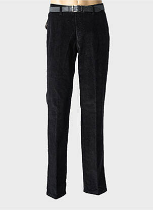 Pantalon chino stretch taille normale noir GS CLUB homme