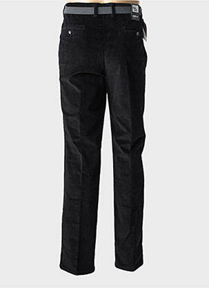 Pantalon chino stretch taille normale noir GS CLUB homme