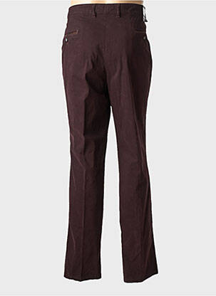 Pantalon chino stretch taille normale marron GS CLUB homme