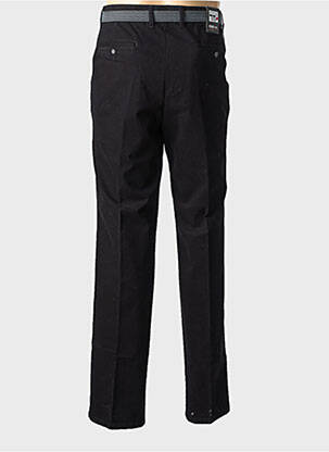 Pantalon chino stretch taille normale noir GS CLUB homme