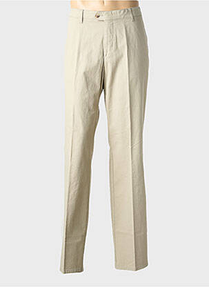 Pantalon chino tissage popeline taille normale vert GS CLUB homme