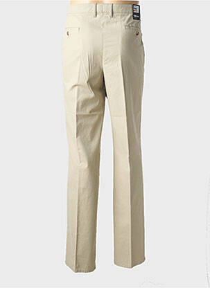 Pantalon chino tissage popeline taille normale vert GS CLUB homme