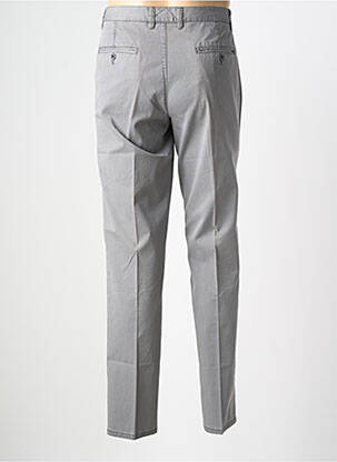 Pantalon chino tissage popeline taille basse gris NEW MAN homme
