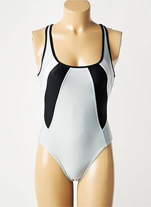 Maillot de bain 1 pièce haut soutien-gorge nageur haut soutien-gorge nageur gris ECUME femme