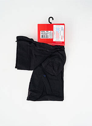 Collants imprimé fantaisie noir BERTHE AUX GRANDS PIEDS femme