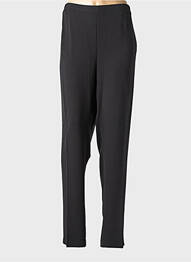 Pantalon slim taille élastique taille normale noir GUY DUBOUIS femme