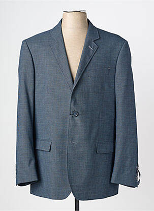 Blazer poches bleu LUIGI MORINI homme