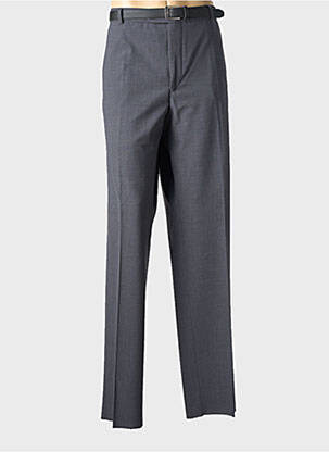 Pantalon droit tissage chiné taille normale gris BRÜHL homme