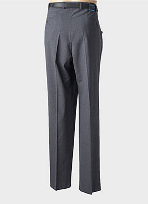 Pantalon droit tissage chiné taille normale gris BRÜHL homme