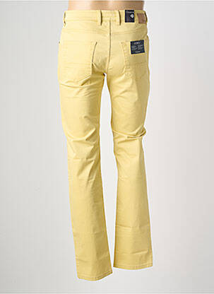 Pantalon slim tissage popeline taille normale jaune ATELIER GARDEUR homme