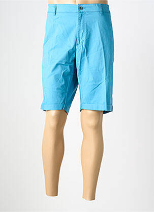 Bermuda taille à pinces taille normale bleu SEA BARRIER homme