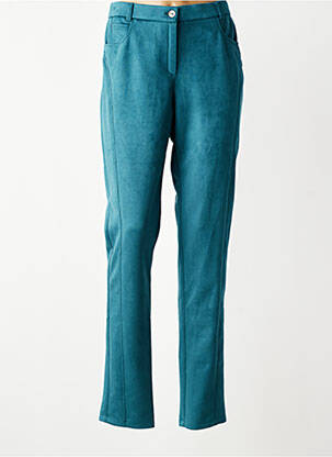 Pantalon slim taille normale taille normale vert MERI & ESCA femme