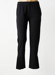 Pantalon flare stretch taille normale noir FRANCK ANNA femme