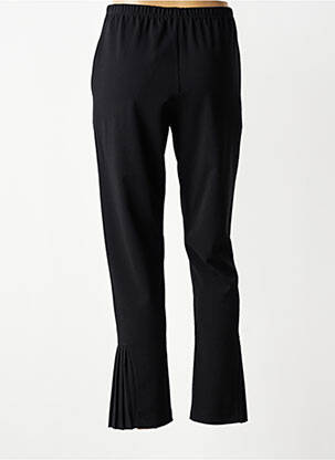 Pantalon flare stretch taille normale noir FRANCK ANNA femme