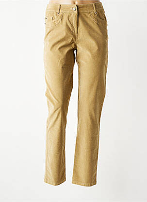 Pantalon slim stretch taille normale vert PAUSE CAFE femme