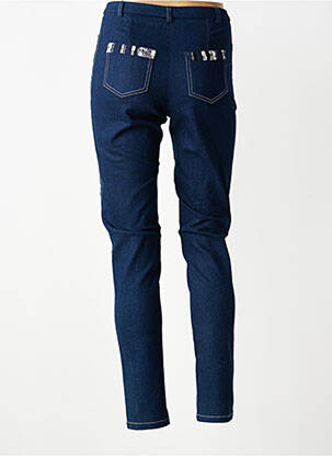 Jeans coupe slim stretch taille normale bleu MERI & ESCA femme