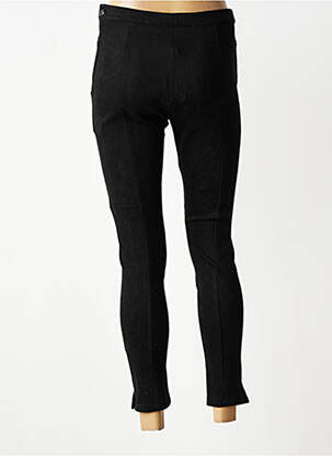 Pantalon 7/8 stretch taille normale noir FRED SABATIER femme