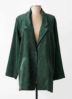 Blazer poches vert FRANCK ANNA femme