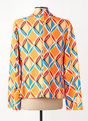 Blazer coupe cintrée orange ALESIA femme