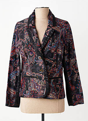 Blazer poches noir PAUSE CAFE femme