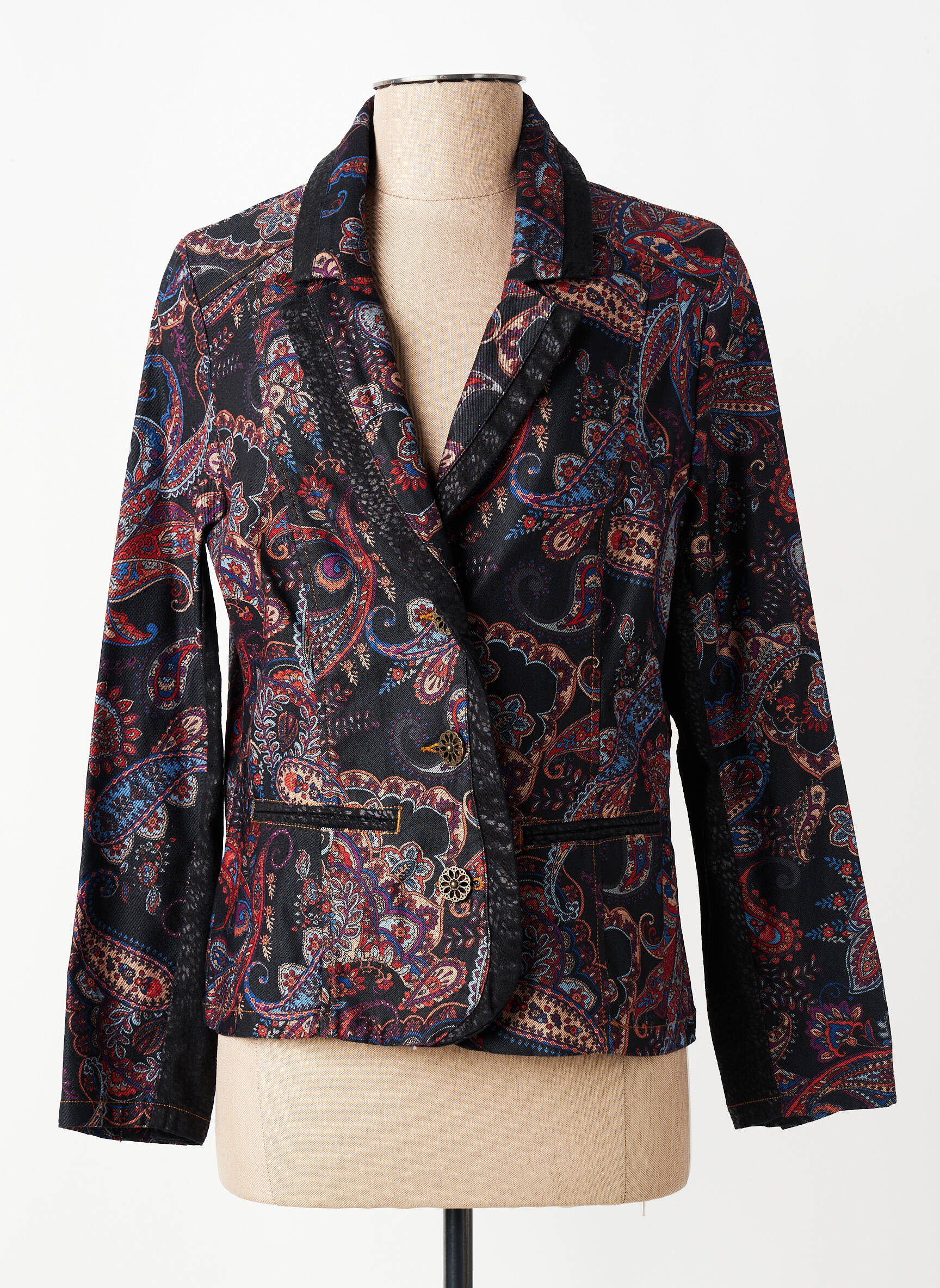 Blazer poches noir PAUSE CAFE femme