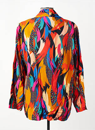 Blazer manches longues orange FRANCK ANNA femme