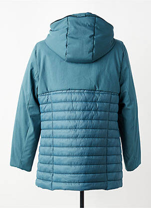 Doudoune poches a capuche vert IMPULSION femme