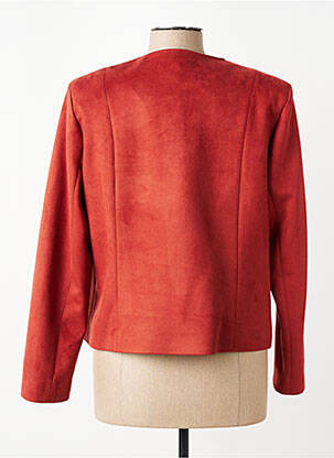 Veste casual epaulette orange PAUSE CAFE femme