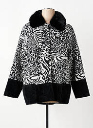 Manteau court poches sans capuche noir FRED SABATIER femme