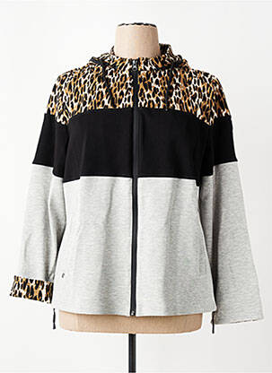 Veste casual poches noir FRED SABATIER femme
