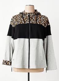 Veste casual poches noir FRED SABATIER femme