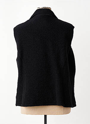 Veste casual col tailleur noir PAUSE CAFE femme