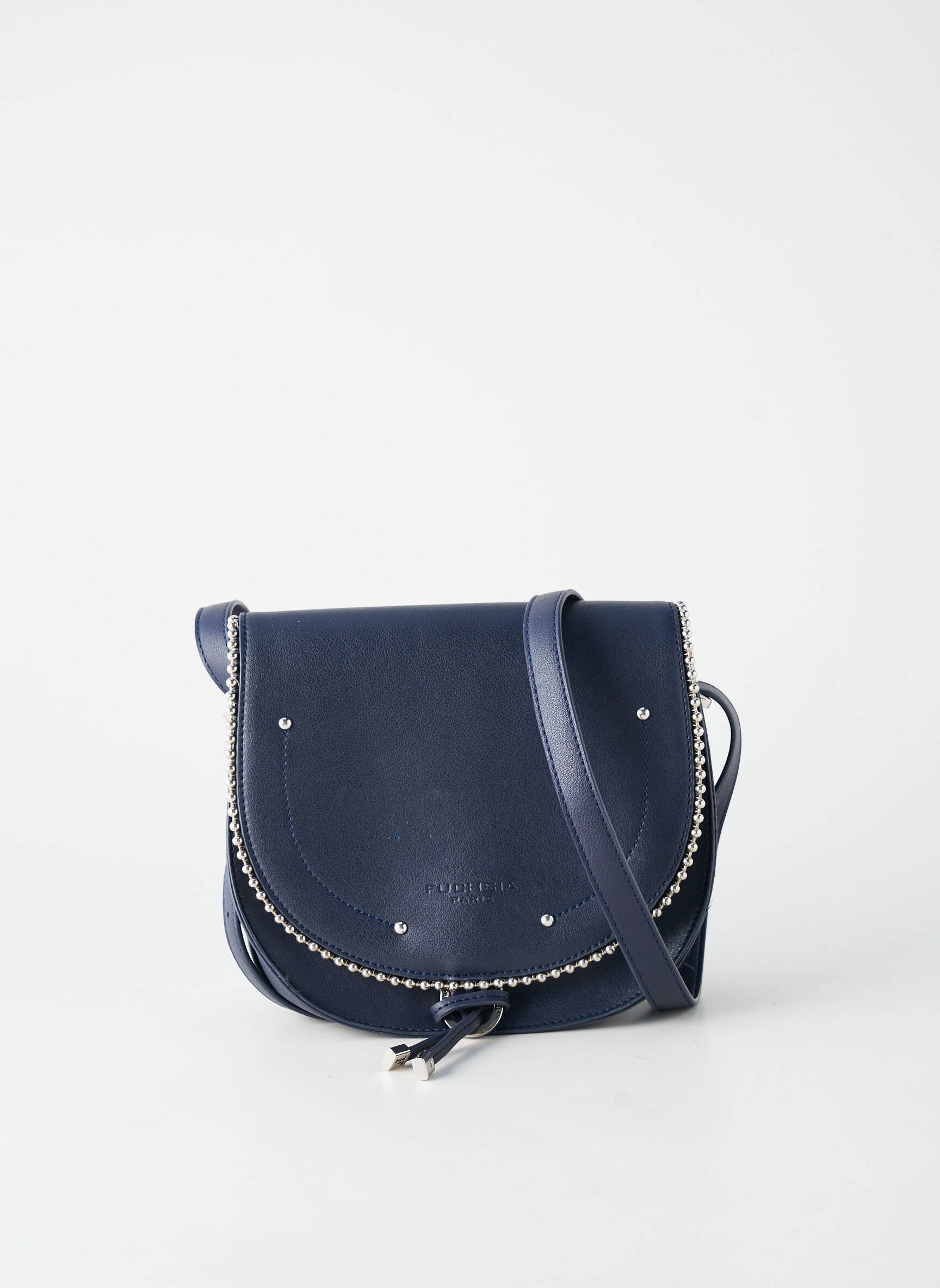 Sac multipoches forme rectangulaire bleu FUCHSIA femme