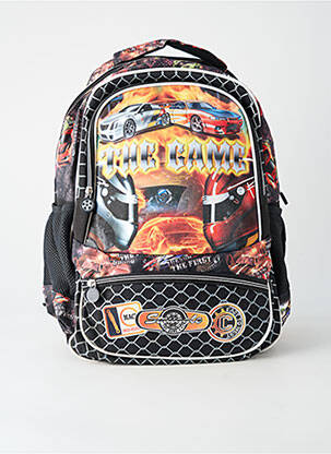 Sac à dos poches noir MADISSON garçon