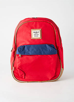 Sac à dos poches rouge KICKERS garçon