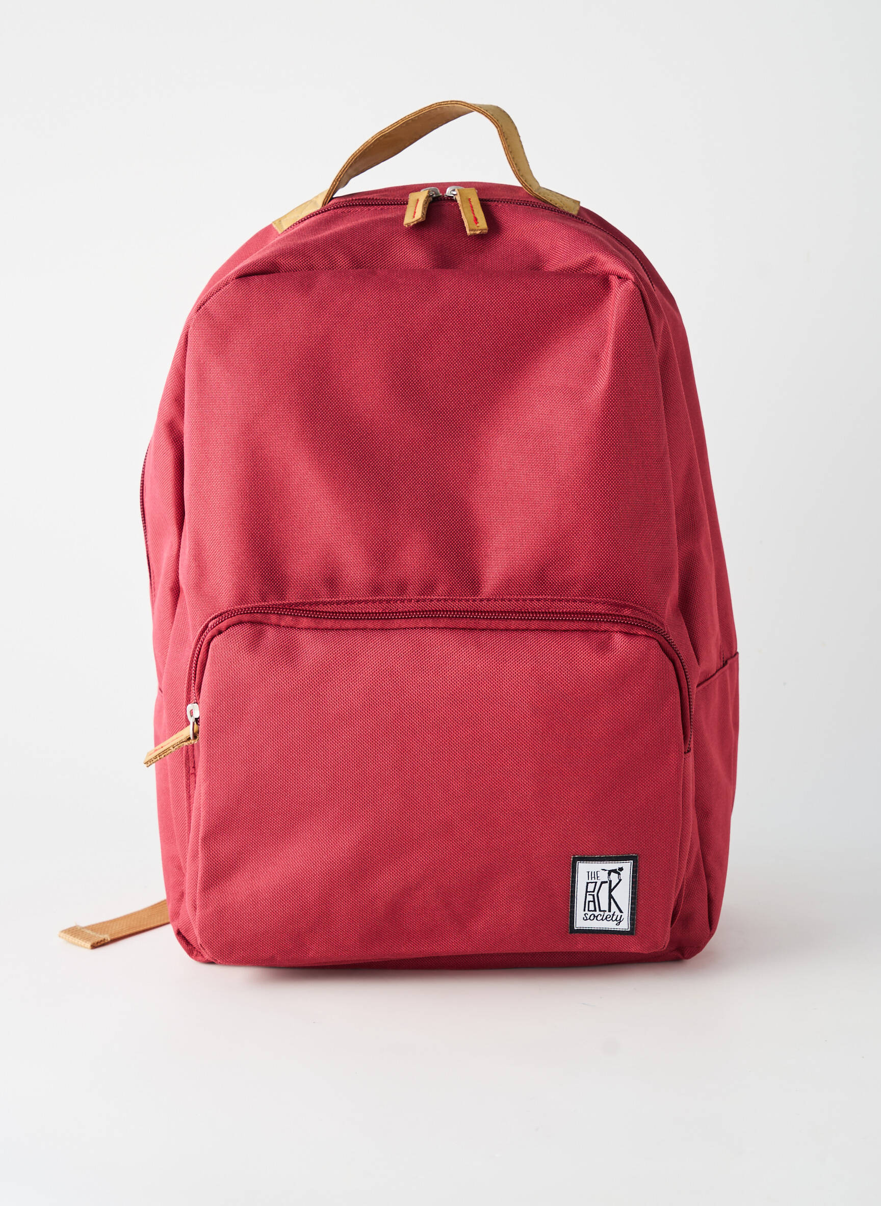 Sac à dos poches rouge THE PACK SOCIETY garçon
