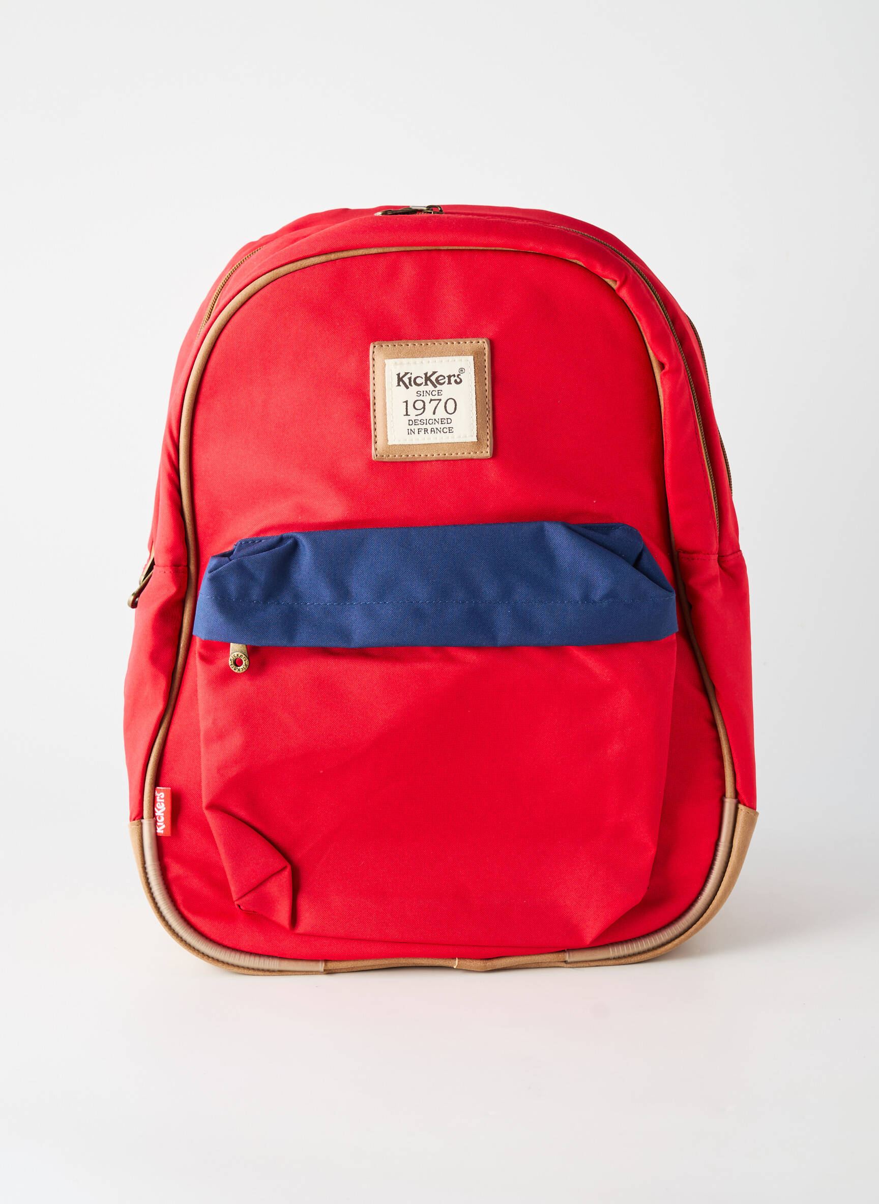 Sac à dos poches rouge KICKERS garçon