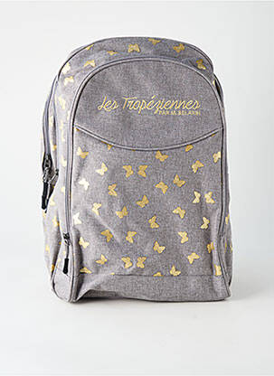 Sac à dos poches gris LES TROPEZIENNES PAR M.BELARBI fille
