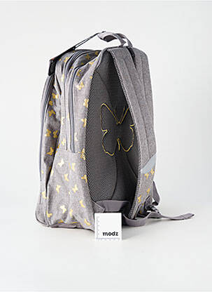 Sac à dos poches gris LES TROPEZIENNES PAR M.BELARBI fille