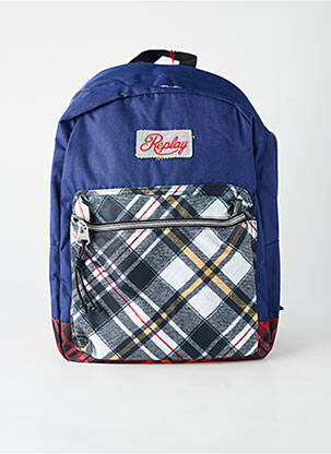 Sac à dos poches bleu REPLAY garçon
