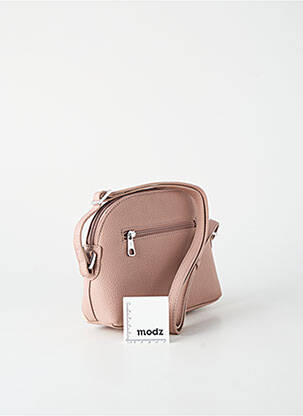 Sac doublure textile forme rectangulaire rose HEXAGONA femme
