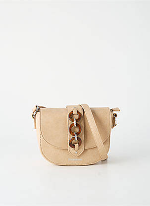 Sac multipoches forme rectangulaire beige LES TROPEZIENNES PAR M.BELARBI femme
