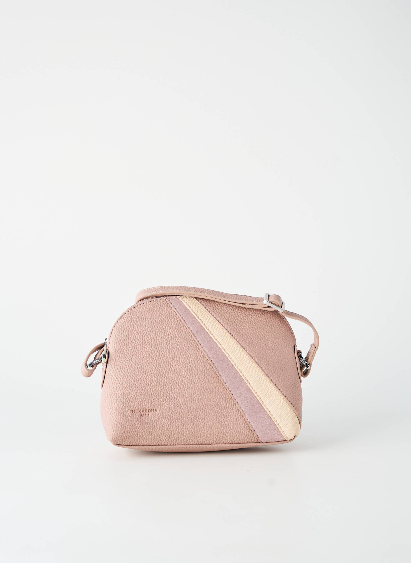 Sac doublure textile forme rectangulaire rose HEXAGONA femme