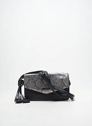 Sac doublure textile forme rectangulaire noir LES TROPEZIENNES PAR M.BELARBI femme