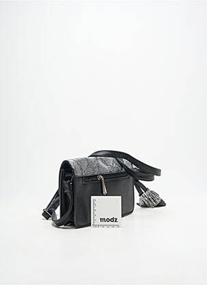 Sac doublure textile forme rectangulaire noir LES TROPEZIENNES PAR M.BELARBI femme