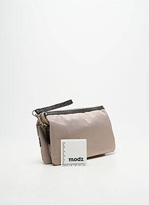 Pochette doublure textile gris DDP femme