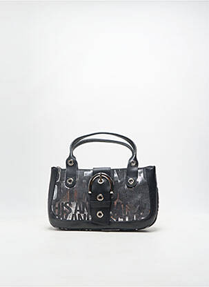 Sac type de porter main forme rectangulaire gris TEXIER femme